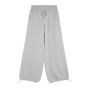 Bershka Hlače svetlo siva