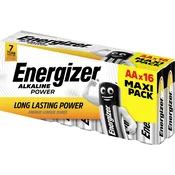 ENERGIZER Energizer Power LR06 mignon (AA)-baterija alkalno-manganov 1.5 V 16 kos, (20431084)