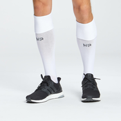 MP Unisex Agility Full Length Socks - White - UK 3-6