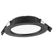 Immax NEO 07296L - LED prigušiva ugradno DOWN svetlo LED/12W/230V Wi-Fi pr. 12 cm crna
