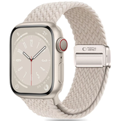 TECH-PROTECT NYLONMAG APPLE WATCH 4 / 5 / 6 / 7 / 8 / 9 / SE (38 / 40 / 41 MM) NATURAL TITANIUM (5906302312849)