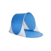Samodejno postavljiv plažni šotor SUNSHADE 190x120 cm, modra/bela