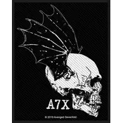 Avenged Sevenfold Skull Profile Našitek za šivanje 100 x 50 mm