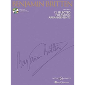 BRITTEN:12 SELECTED FOLKSONG +CD HIGH VOICE