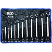 Set dvostrukih okastih kljuceva, 12 kom. 6x7-27x30