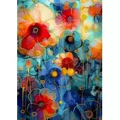 Enjoy - Puzzle Njen vrt divjih cvetlic - 1 000 kosov