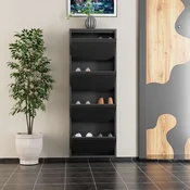 HANAH HOME Ormar za cipele 4 Piece Metal Anthracite