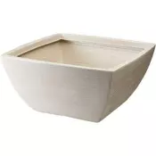 ProGarden Cvetlični lonček KO-Y54204000 rebrasti kvadrat 52 x 25 cm peščena