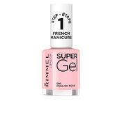 Rimmel London Super Gel French Manicure 12 ml STEP1 lak za nohte za ženske English Rose