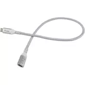 EQUIP 128376 USB 3.2 Gen 2 C auf C Verlängerung Kabel 1m PD100W 4K/60Hz 10Gbps weiß