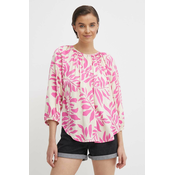 Bluza Seidensticker za žene, boja: ružičasta, s uzorkom, 60.136251