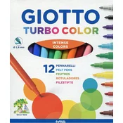 Flomaster šolski giotto 1/12 turbo color