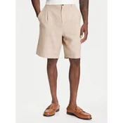 United Colors Of Benetton Kratke hlače iz tkanine 43B3U9010 Bež Regular Fit