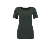 WE Fashion Majica temno zelena