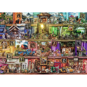 Ravensburger Puzzle Dog knjižnica 1000 kosov