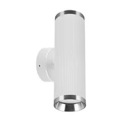 Ideus Stenska svetilka bela krom IP20 premična FRIDA WLL 2xGU10 35W 04204