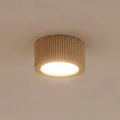 TK Lighting Stropni reflektor Eve, višina 4,5 cm, GX53, les - Dnevna soba/jedilnica - Sodobni - rezerviraj