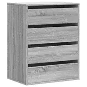 vidaXL vidaXL Kotni predalnik siva sonoma 60x41x76 cm inženirski les, (21263120)