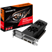 GIGABYTE Tarjeta Grafica Gigabyte Radeon RX 6400 D6 LP 4GB DDR6, (20598818)