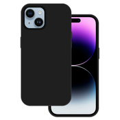 Tel protect premium silikonski ovitek za Apple iPhone 15 Plus - črn KP27989