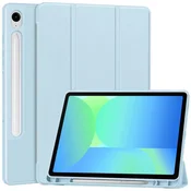 Overboard Ovitek za Samsung Galaxy Tab S10 FE+ Plus, Smartcase z držalom za pisalo, moder