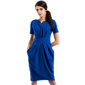 ženska obleka - kraljevsko modra  MOE