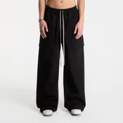 Hlače Rick Owens DRKSHDW Creatch Wide Cargo Drawstring Pants Black M