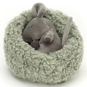 jellycat plišasta igračka hibernating mouse