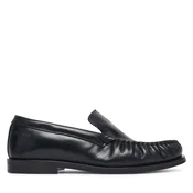 Mokasini Calvin Klein Round Essential Loafer Lth HW0HW03195 Črna
