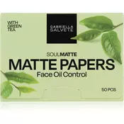 Gabriella Salvete Matte & Oil Control Papers čistilni robčki mastna koža 50 kos