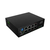 Lanberg LANBERG ILGE-8P-2S-120 Light Industrial PoE Switch, 8x Gb PoE, 2x SFP, 120W