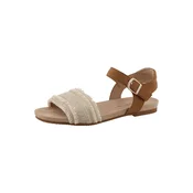 TOM TAILOR Sandali ecru/karamel