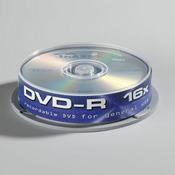 TRAXDATA Medij DVD-R 16x 4.7GB printable spindle 10kom