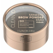 Catrice Clean ID Mineral duo puder za obrve 020