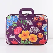Torba za laptop Fashion Peony 14 ljubičasta