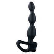 Mystim Big Bend-It Silicone Bi-Polar Plug Black