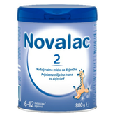 Novalac 2, nadaljevalno mleko za dojenčke, 800 g