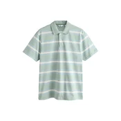 Next Majica svetlo modra / pastelno zelena / off-bela