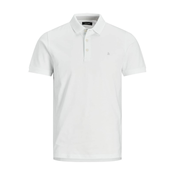 Jack&Jones JJEPAULOS Slim Fit moška polo majica 12136668 White (Velikost S)