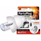 Čepki za ušesa Alpine PartyPlug white