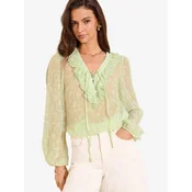 Lipsy Bluza svetlo zelena