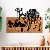 Wallity Zidna dekoracija Yok Deve, 58 x 40 x 3 cm, Smeda