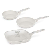 Berlingerhaus Komplet ponev s titanovo prevleko BH-8399 3 pcs Sahara Marble Collection