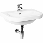 H8126130001041 Jika Deep 60 x 45 cm pravokotni stenski keramični umivalnik z odprtino za armaturo