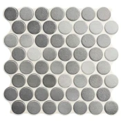 Circle Glossy Grey 30,9x30,9