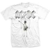 AC/DC Majica Switch Unisex White 2XL