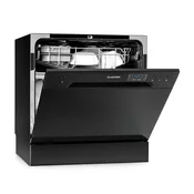 Klarstein Amazonia 8, pomivalni stroj, F, 1620 W, za 8 pogrinjkov, 49 dB, aquastop