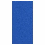 Vidaxl Doormat Modra in črna 120 x 250 cm 100% poliamid