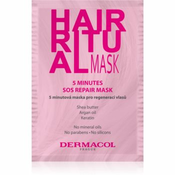 Dermacol Hair Ritual 5 Minutes SOS Repair Mask maska za kosu za oštecenu kosu za sve tipove kose 15 ml