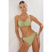 Trendyol Milla Ženski kupaci kostim Tbess25Bt00097, Zeleni